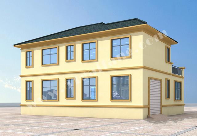 二層帶車庫的自建房屋設(shè)計圖 二層帶車庫的自建房屋設(shè)計圖