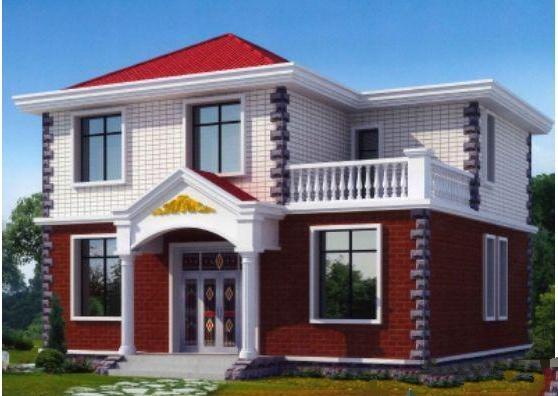 實(shí)用的兩層自建住宅 實(shí)用的兩層自建住宅