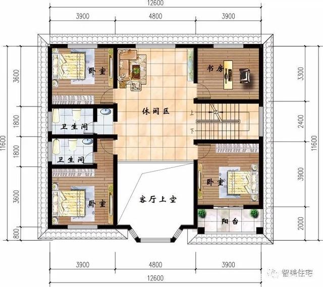 客廳挑空計的農(nóng)村別墅 客廳挑空計的農(nóng)村別墅