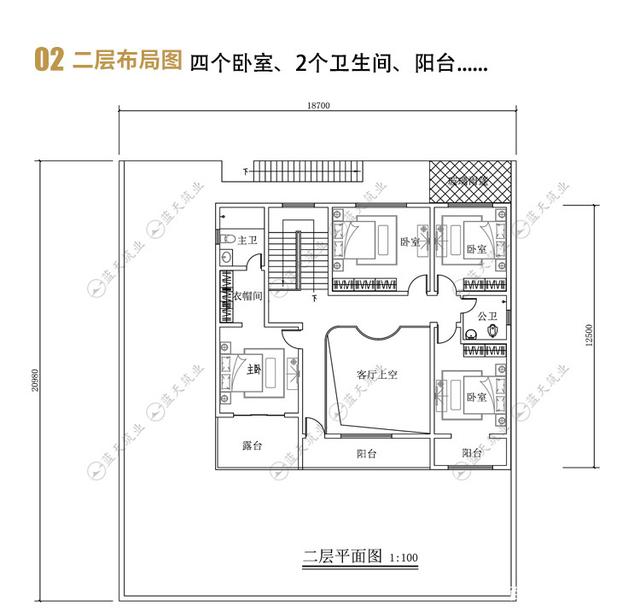 現代風格的農村三層別墅設計 現代風格的農村三層別墅設計