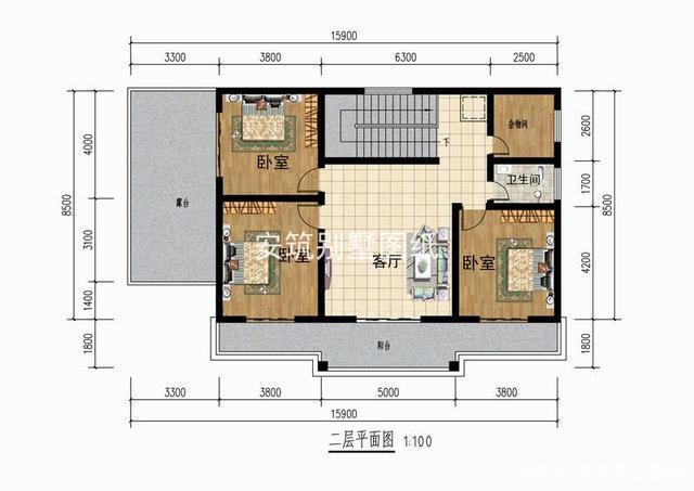 二層農(nóng)村住宅設(shè)計圖 二層農(nóng)村住宅設(shè)計圖