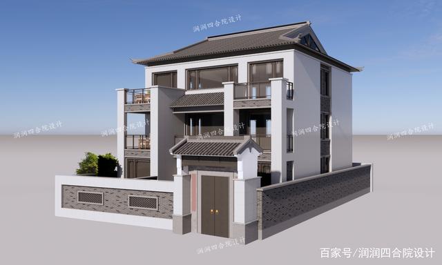 三層中式別墅設(shè)計(jì) 三層中式別墅設(shè)計(jì)