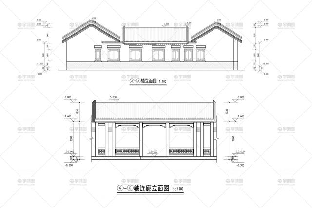 農(nóng)村中式四合院別墅設計 農(nóng)村中式四合院別墅設計