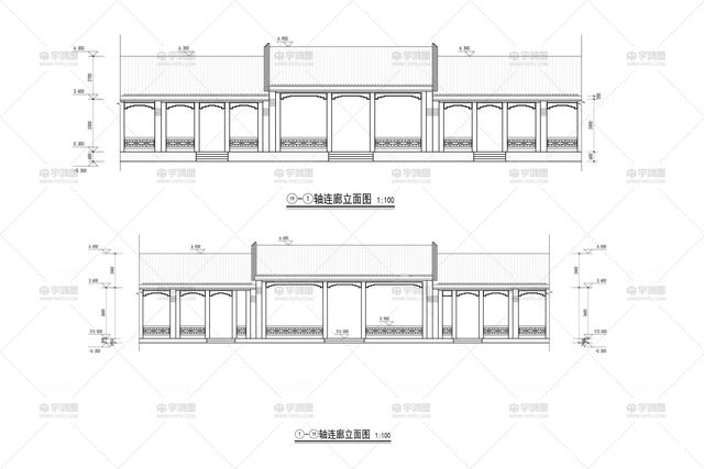 農(nóng)村中式四合院別墅設計 農(nóng)村中式四合院別墅設計