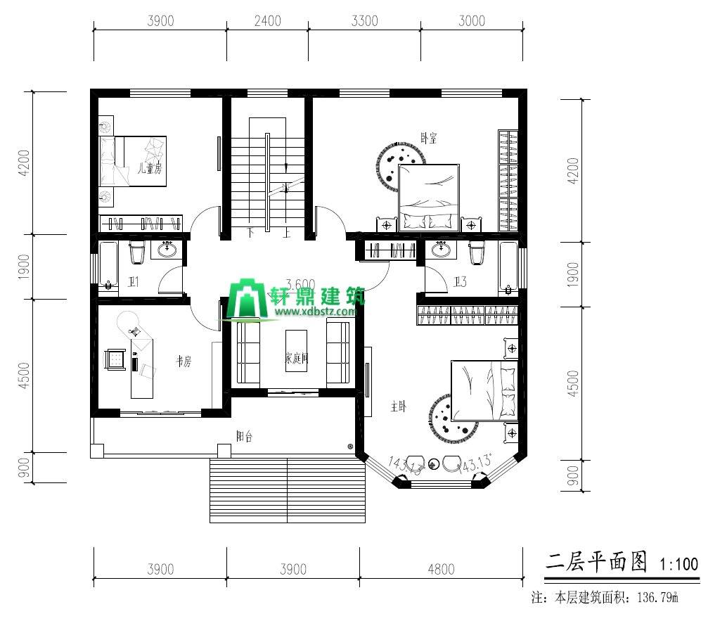 兩層自建房設(shè)計圖 兩層自建房設(shè)計圖