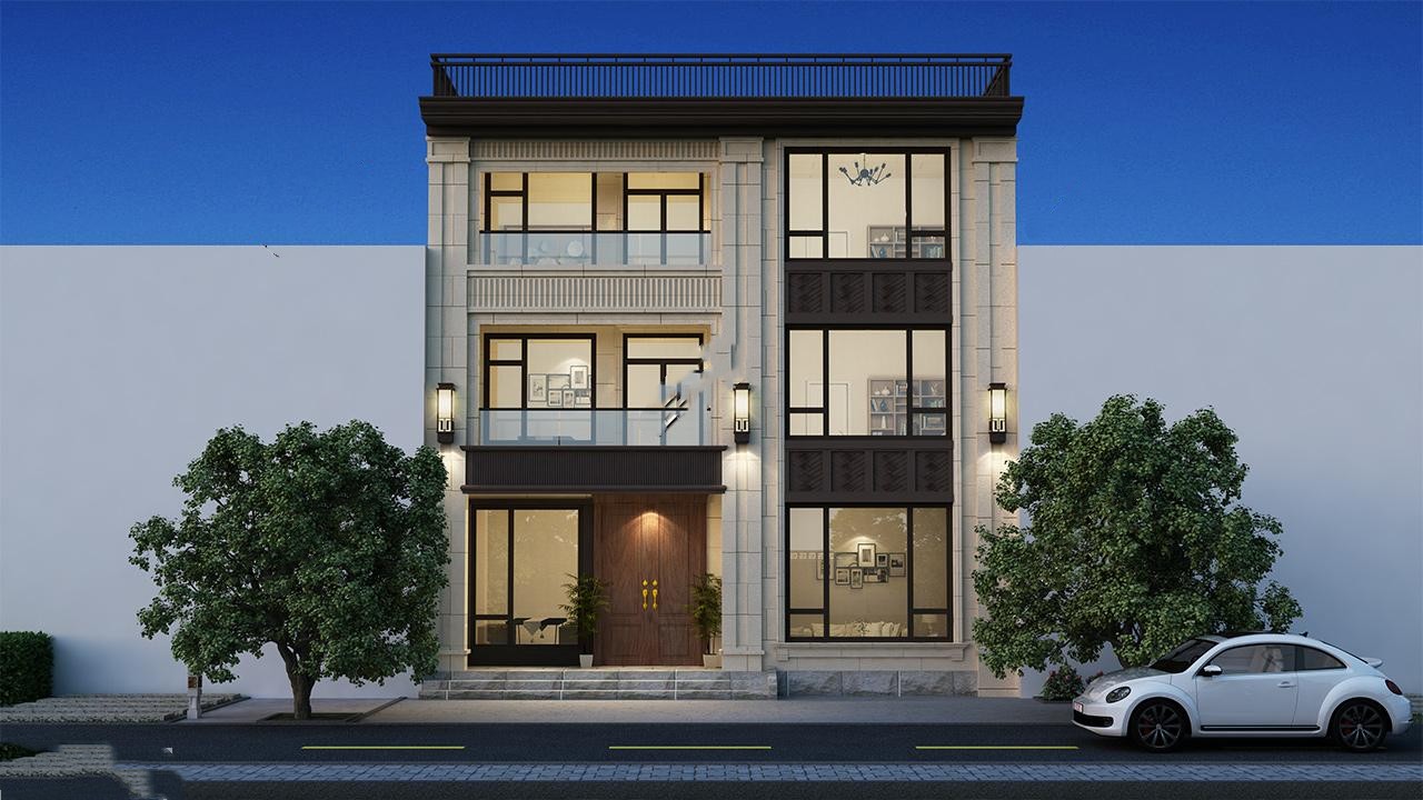 新中式兩層半房屋設(shè)計(jì).jpg 新中式兩層半房屋設(shè)計(jì).jpg
